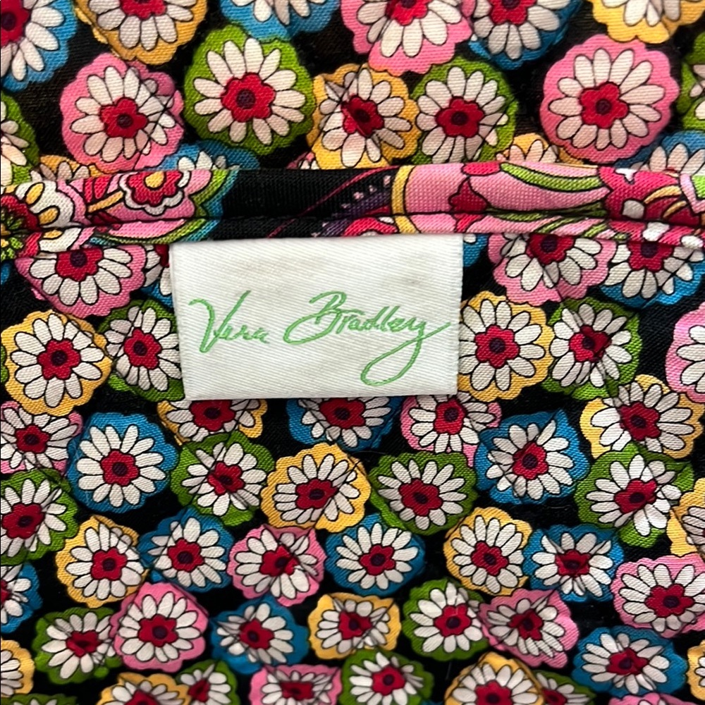 Vera Bradley Vibrant Floral Tote Bag - Picture 2 of 9